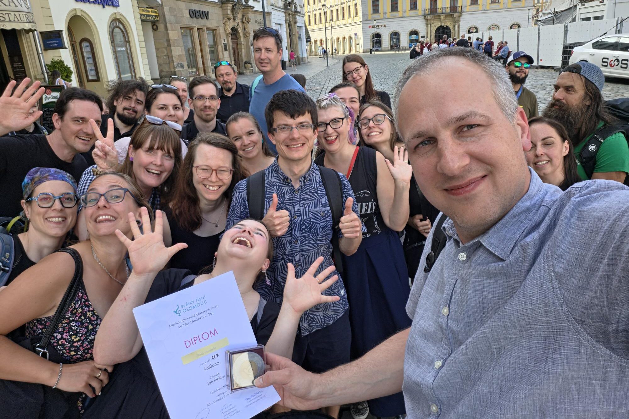 Antifona vyhrála zlato